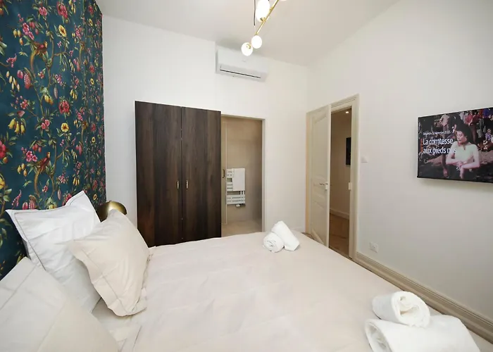 公寓 Le Lynx Haussmanien Confort, Climatise Avec Parking Prive, A Deux Pas Du Centre 科尔马